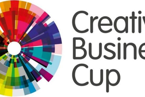 Creative Business Cup logo with a colorful circular design