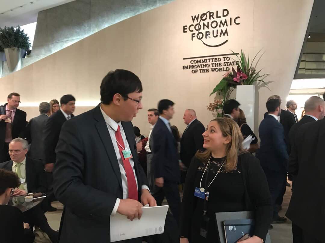 Participants at the World Economic Forum in Davos, Switzerland.